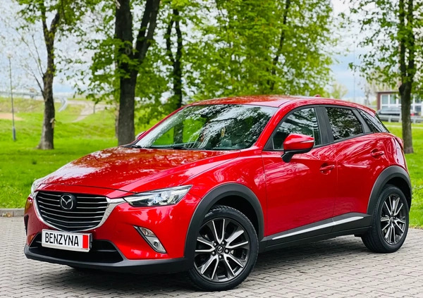 Mazda CX-3 cena 59900 przebieg: 109338, rok produkcji 2015 z Wejherowo małe 704